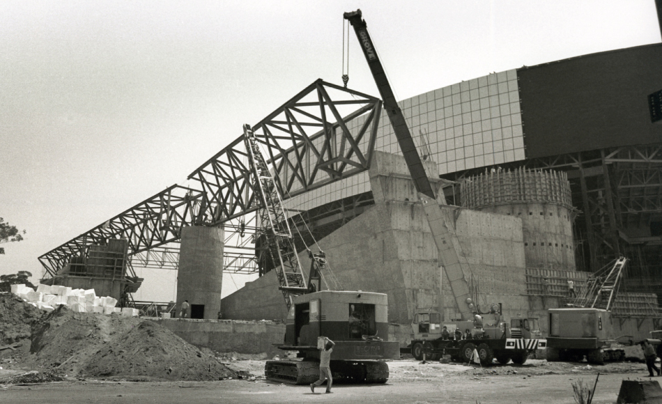 Construcción del Auditorio Nacional