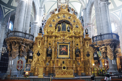 Interior de la Catedral Metropolitana
