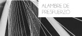 alambre de presfuerzo